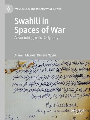 cover image of Swahili in Spaces of War